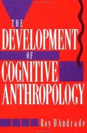 Tapa de The development of cognitive anthropology