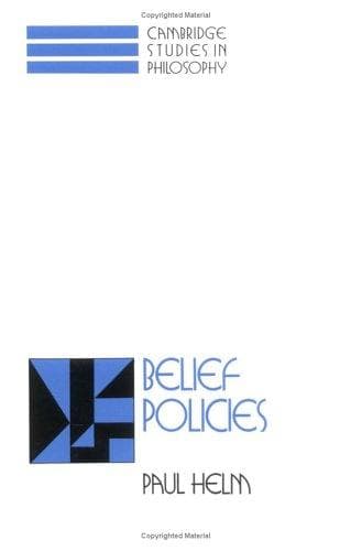 Tapa de Belief policies