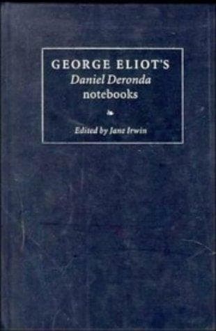 Tapa de George Eliot's Daniel Deronda notebooks