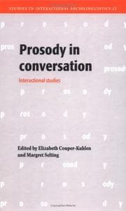 Tapa de Prosody in Conversation