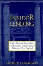 Tapa de Insider lending