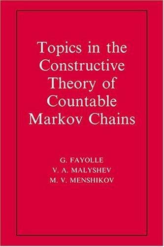Tapa de Topics in the constructive theory of countable Markov chains