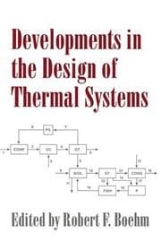Tapa de Developments in the design of thermal systems