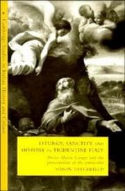 Tapa de Liturgy, sanctity, and history in Tridentine Italy