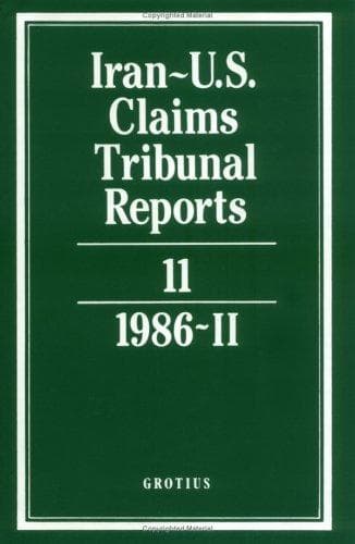 Tapa de Iran-U.S. Claims Tribunal Reports