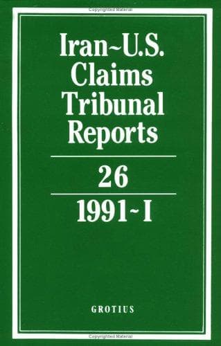Tapa de Iran-U.S. Claims Tribunal Reports
