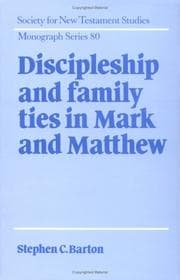 Tapa de Discipleship and family ties in Mark and Matthew