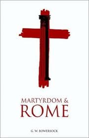 Tapa de Martyrdom and Rome