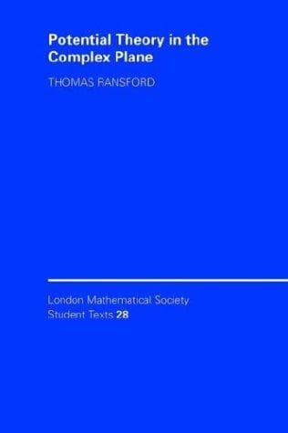Tapa de Potential theory in the complex plane