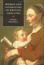 Tapa de Women and Literature in Britain, 15001700