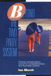 Tapa de Beyond the two party system