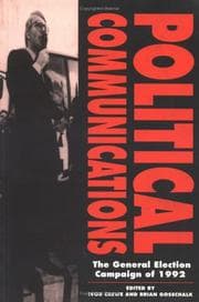 Tapa de Political communications