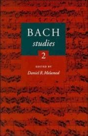 Tapa de Bach Studies 2 (Bach Studies)