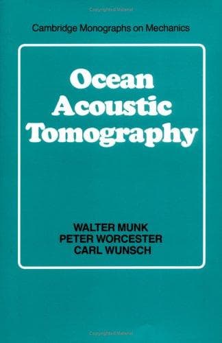 Tapa de Ocean acoustic tomography
