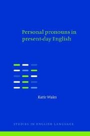 Tapa de Personal pronouns in present-day English