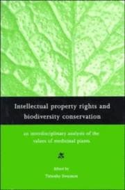 Tapa de Intellectual Property Rights and Biodiversity Conservation