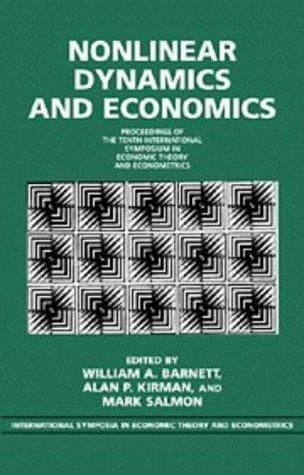 Tapa de Nonlinear Dynamics and Economics