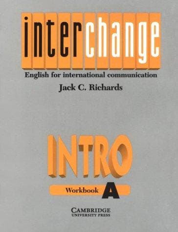 Tapa de Interchange Intro Workbook A