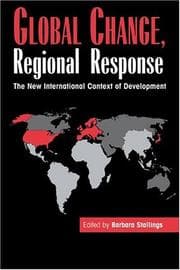 Tapa de Global Change, Regional Response