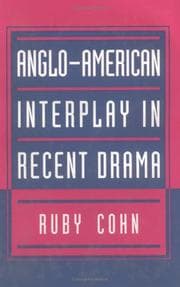 Tapa de Anglo-American interplay in recent drama