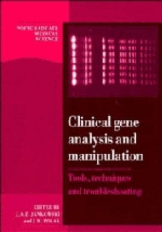 Tapa de Clinical Gene Analysis and Manipulation
