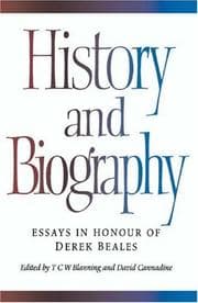 Tapa de History and biography