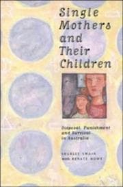 Tapa de Single mothers and their children