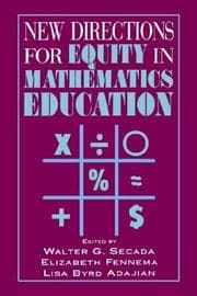 Tapa de New directions for equity in mathematics education