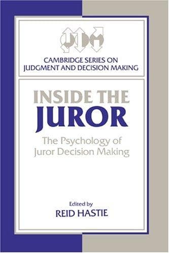 Tapa de Inside the Juror