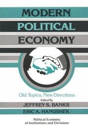 Tapa de Modern political economy