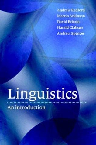 Tapa de Linguistics
