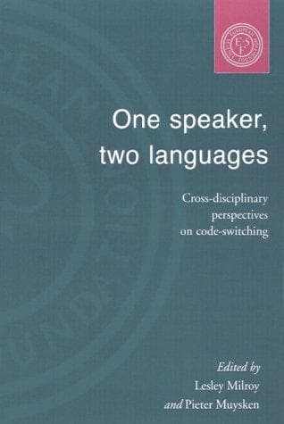 Tapa de One Speaker, Two Languages