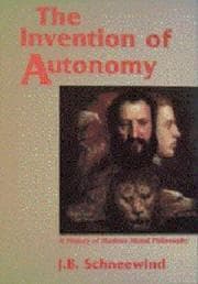 Tapa de The invention of autonomy