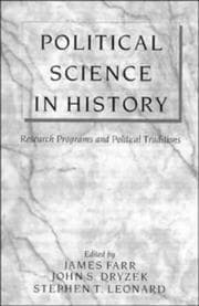 Tapa de Political Science in History