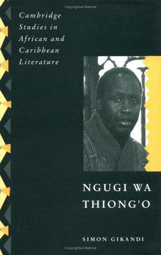 Tapa de Ngugi wa Thiong'o