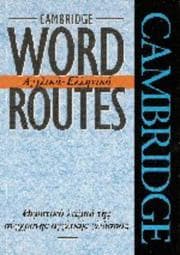 Tapa de Cambridge word routes Anglika-Hellēnika