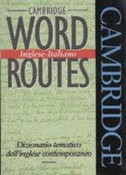 Tapa de Cambridge word routes inglese-italiano.