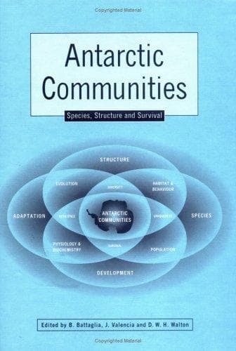 Tapa de Antarctic communities