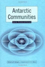 Tapa de Antarctic communities