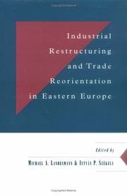Tapa de Industrial restructuring and trade reorientation in Eastern Europe