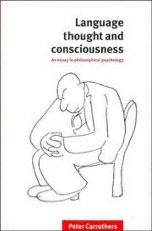 Tapa de Language, thought, and consciousness