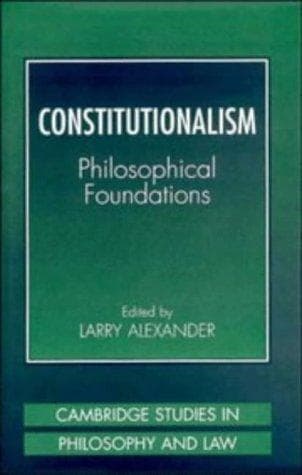 Tapa de Constitutionalism