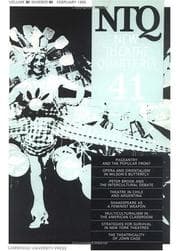 Tapa de New Theatre Quarterly 41