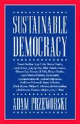 Tapa de Sustainable democracy
