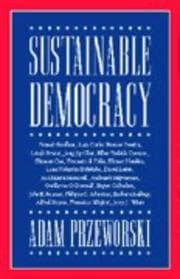 Tapa de Sustainable democracy