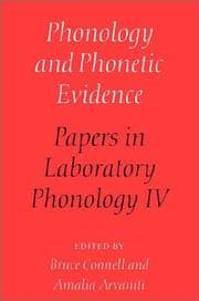 Tapa de Phonology and phonetic evidence
