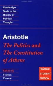 Tapa de The Politics, and the Constitution of Athens