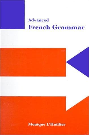 Tapa de Advanced French grammar