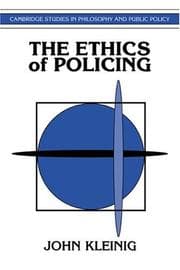 Tapa de The ethics of policing