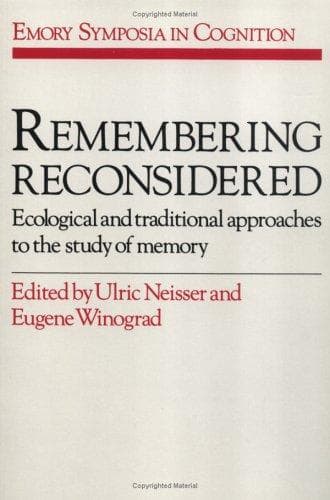 Tapa de Remembering Reconsidered